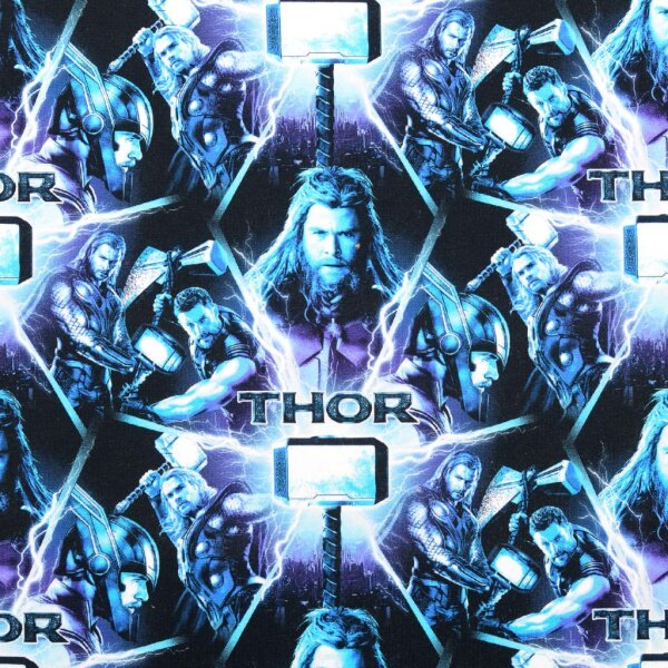 Thor Jersey schwarz