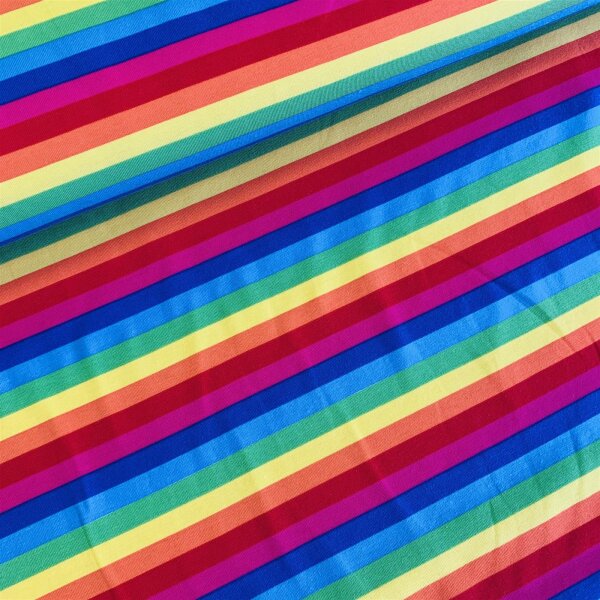 Regenbogenstreifen Jersey