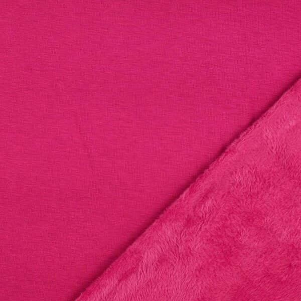 Alpenfleece uni pink