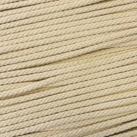 Flechtkordel 4mm beige