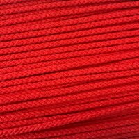 Flechtkordel 4mm rot