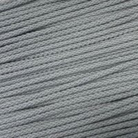 Flechtkordel 10mm grau