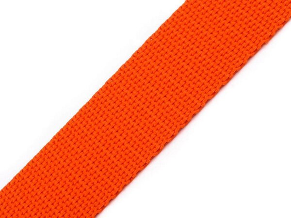Gurtband 25mm orange
