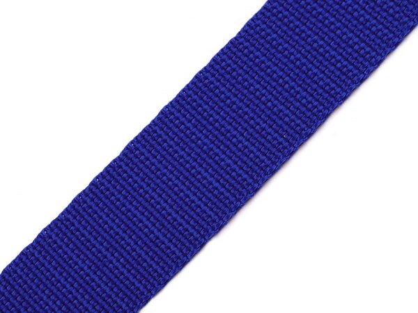 Gurtband 25mm royalblau