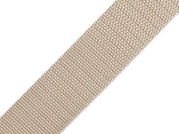 Gurtband 25mm beige