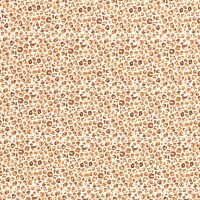 Kombistoff Sleepy leopard Jersey offwhite