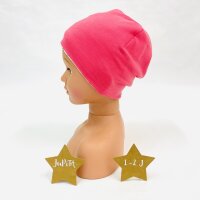 Haube & Loop Blätter und Herzen